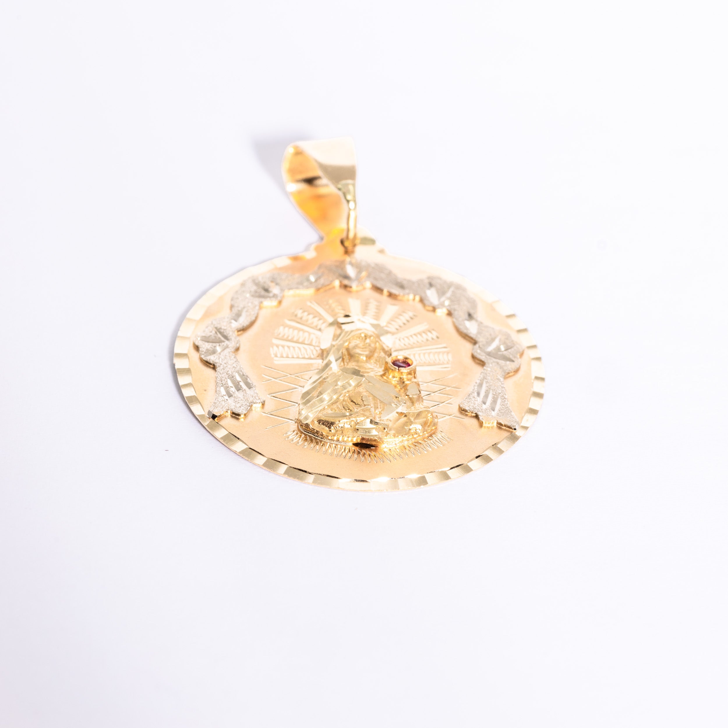 Medallion Virgin De La Altagracia Pendant