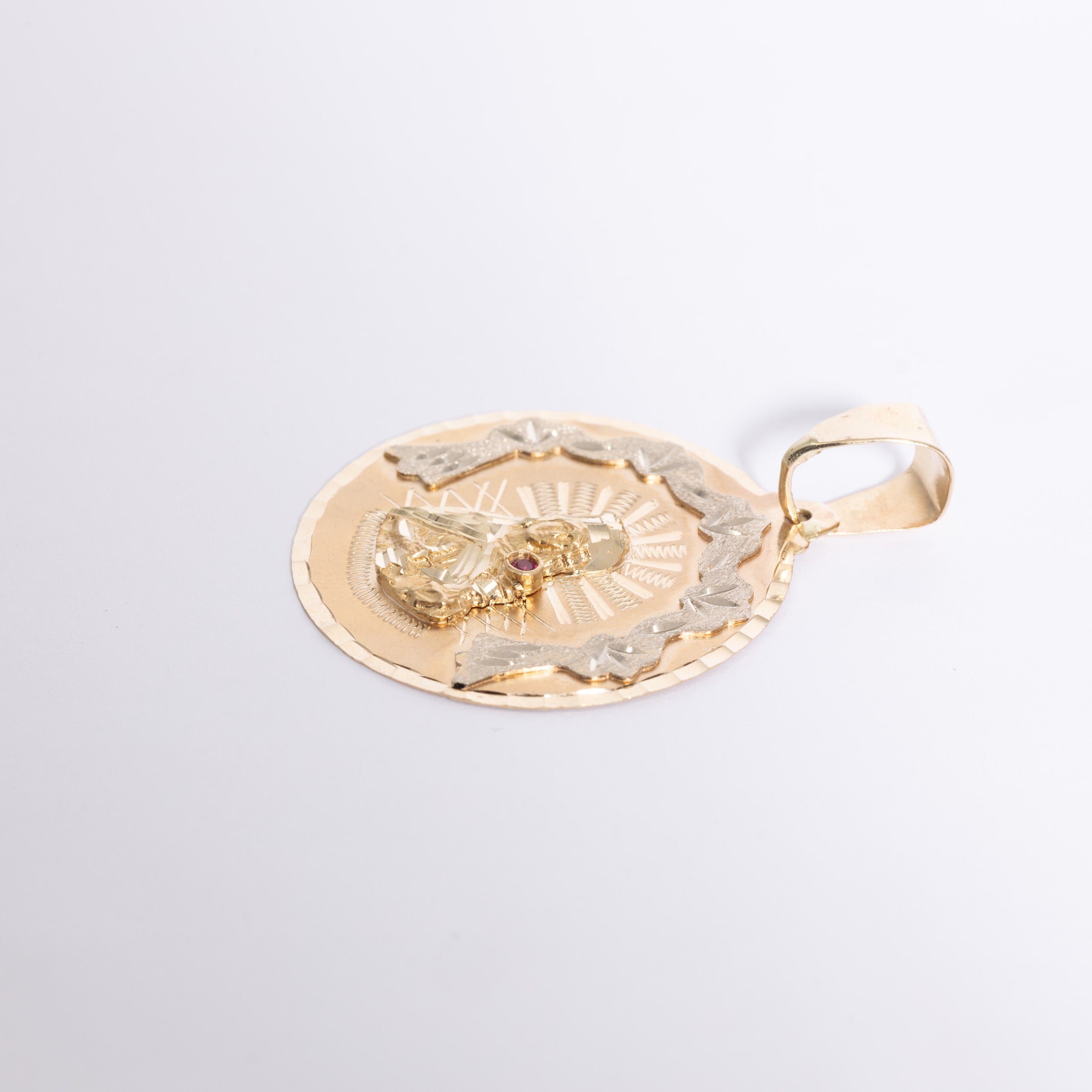 Medallion Virgin De La Altagracia Pendant