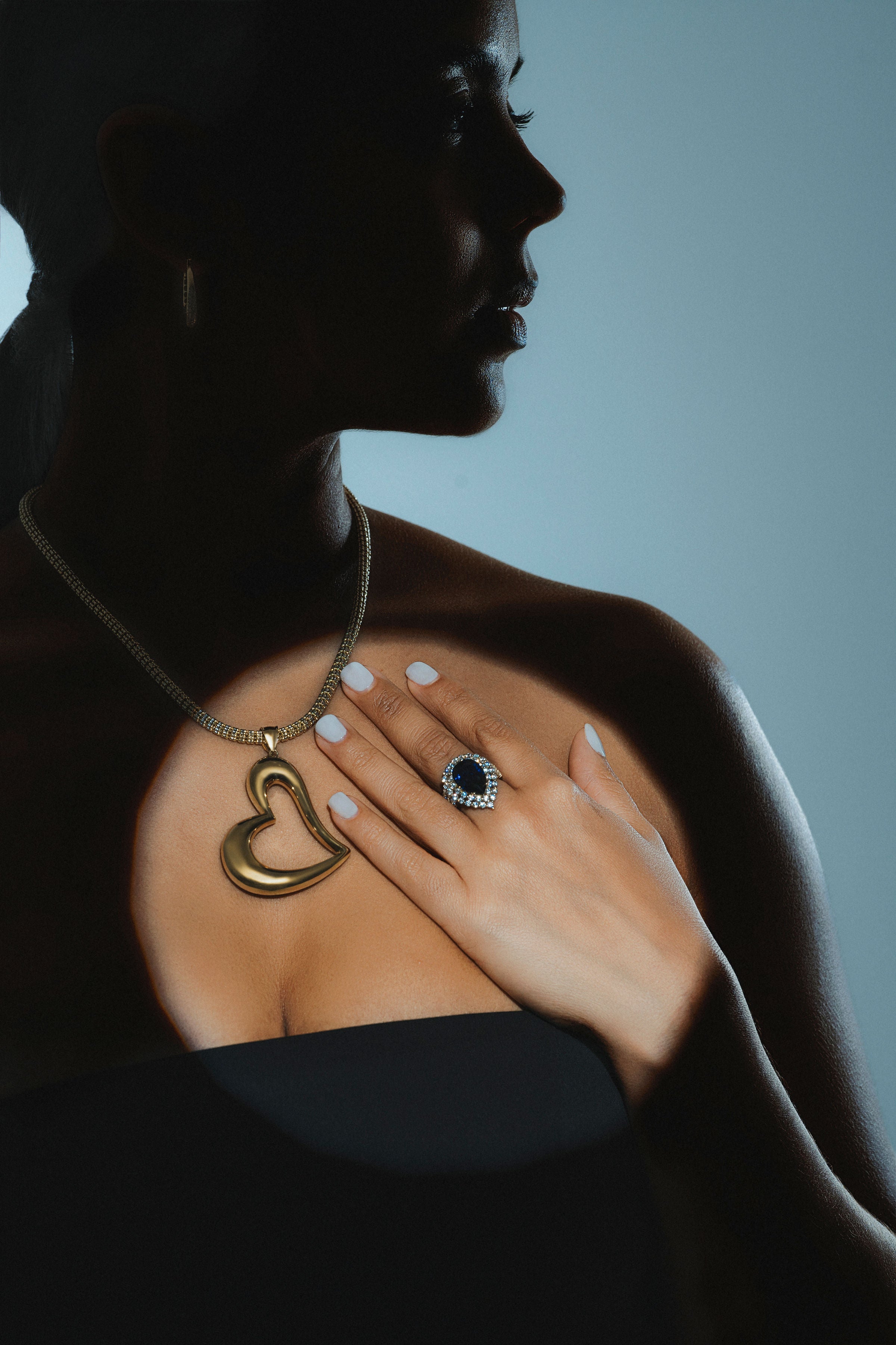 Floating Heart Pendant