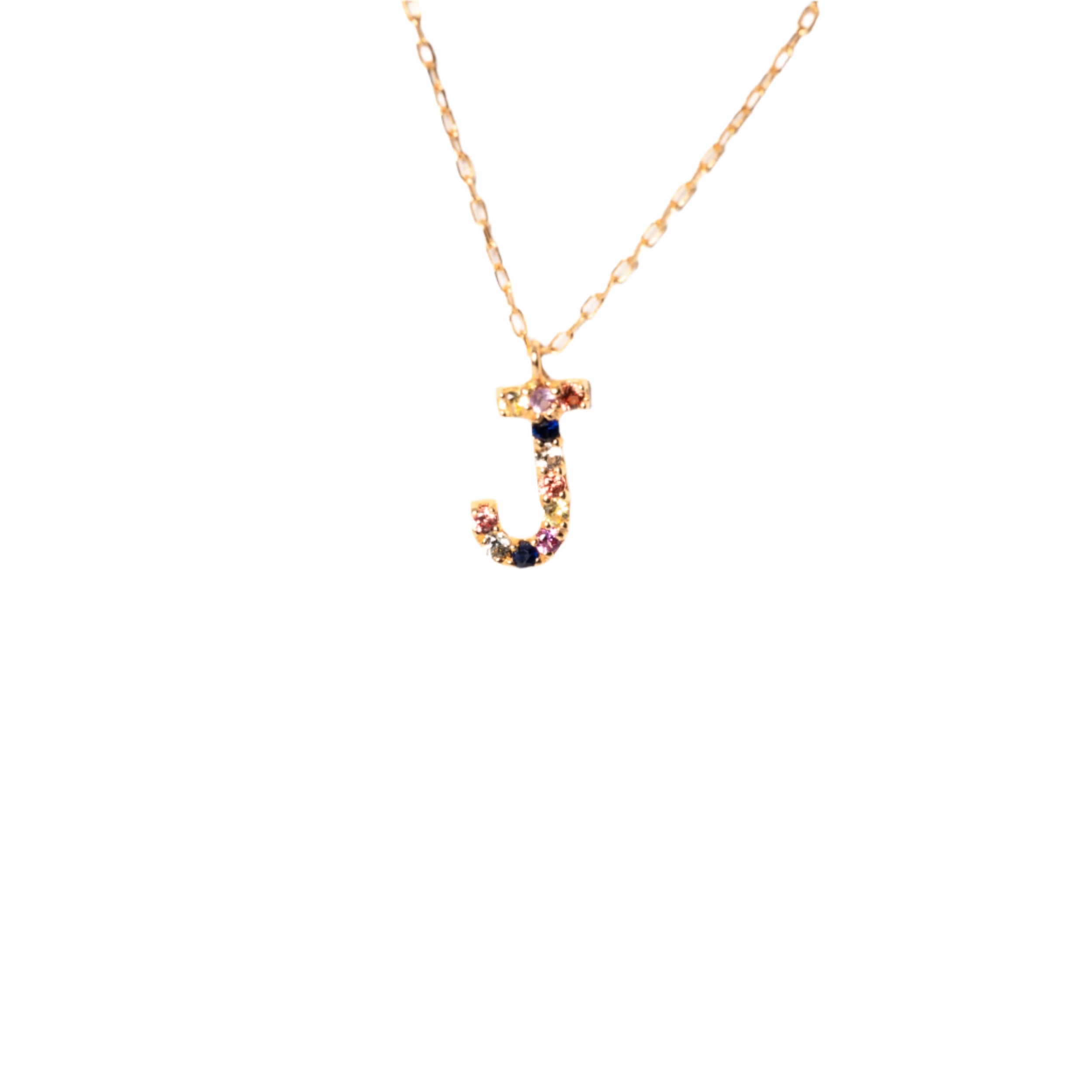 Dainty Letter J Chain