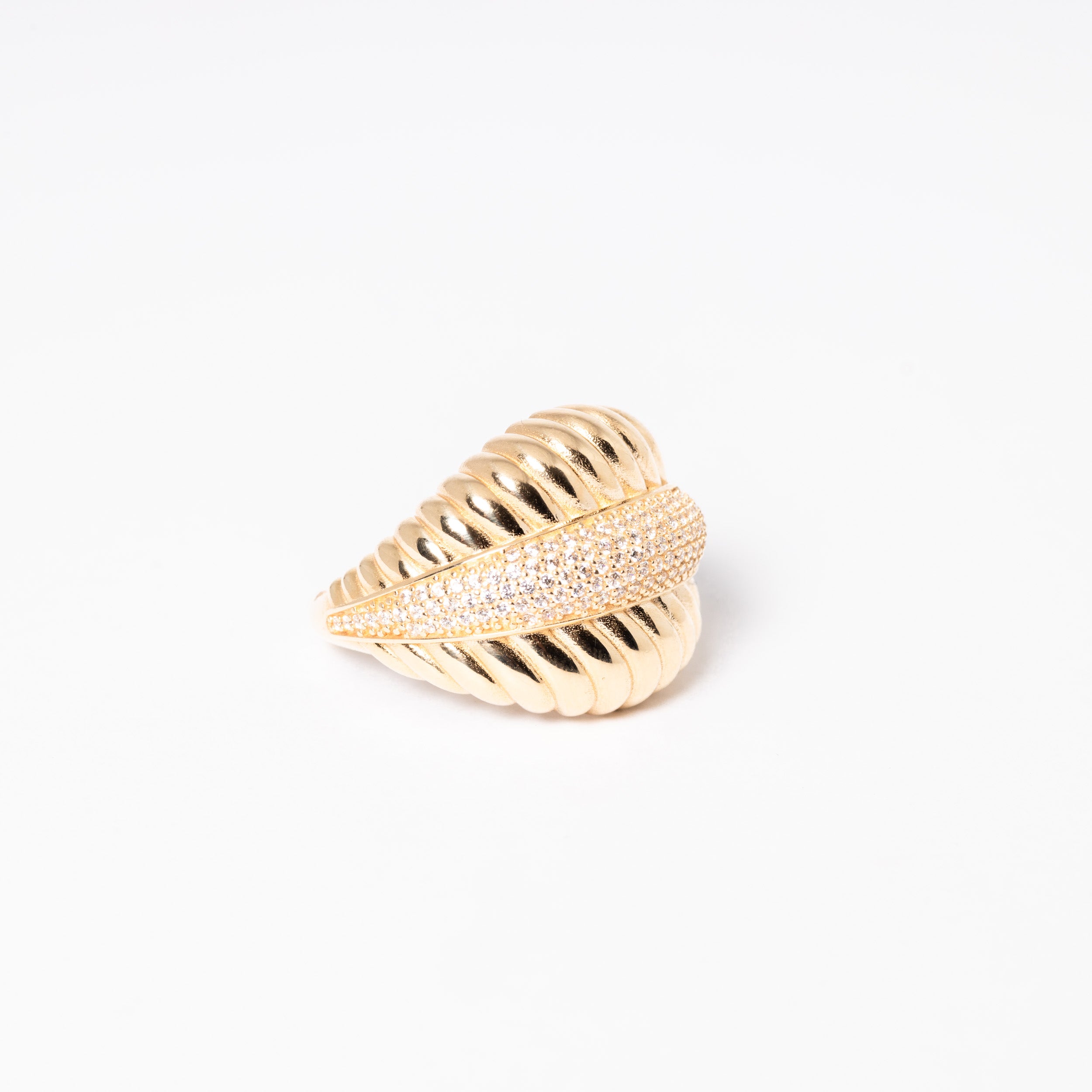 Gold Dome Ring