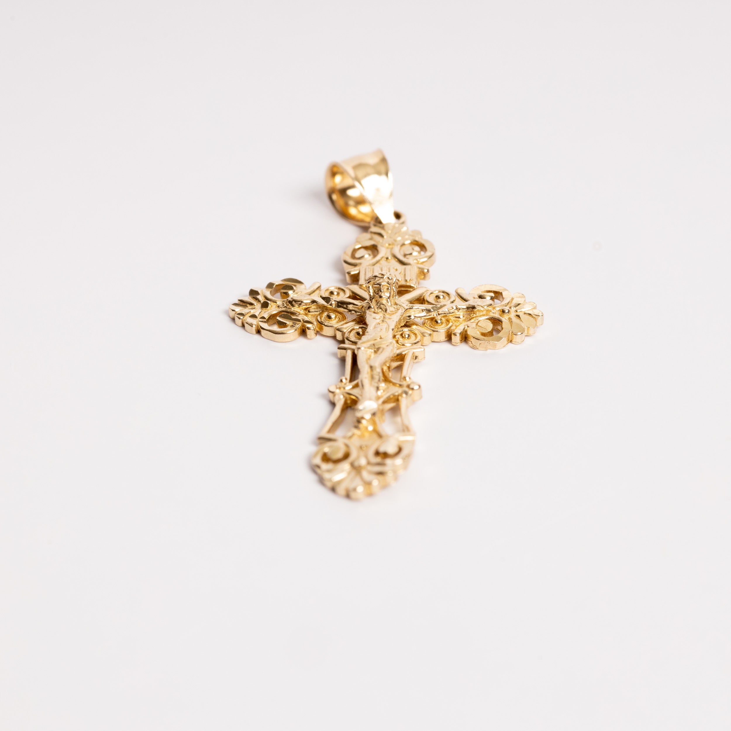 Antique Diamond Cut Cross.
