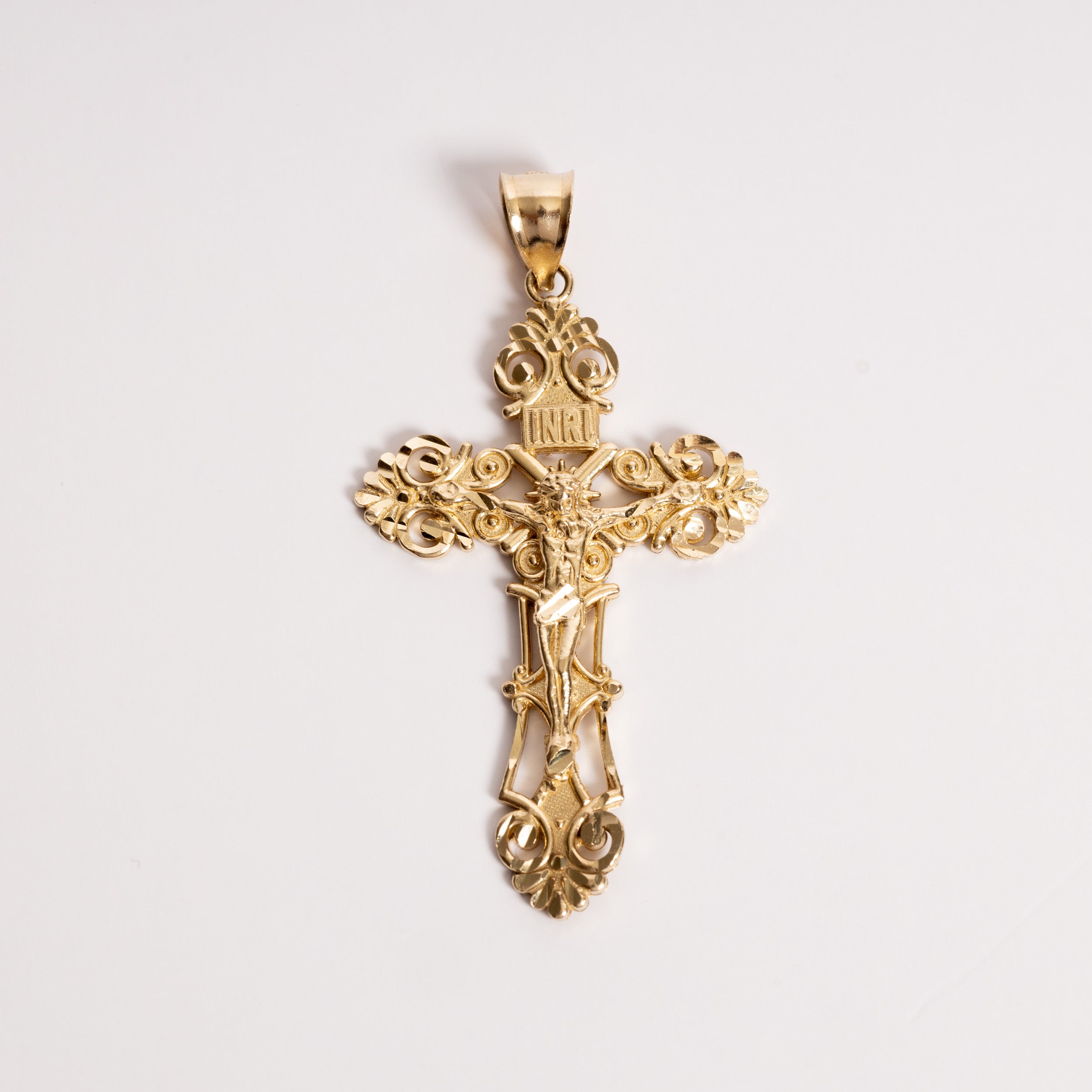 Antique Diamond Cut Cross.