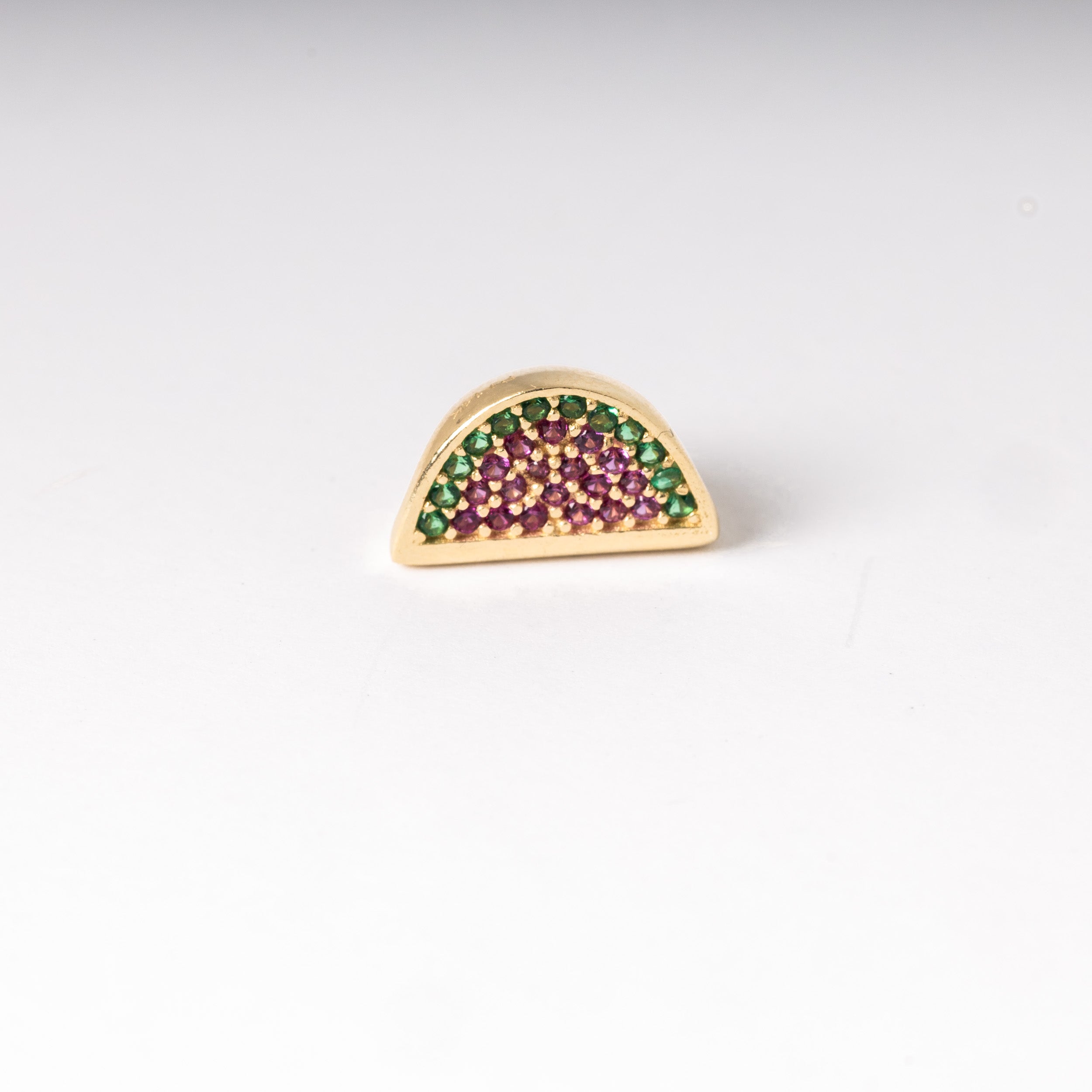 Watermelon Pave CZ Pandora Charm