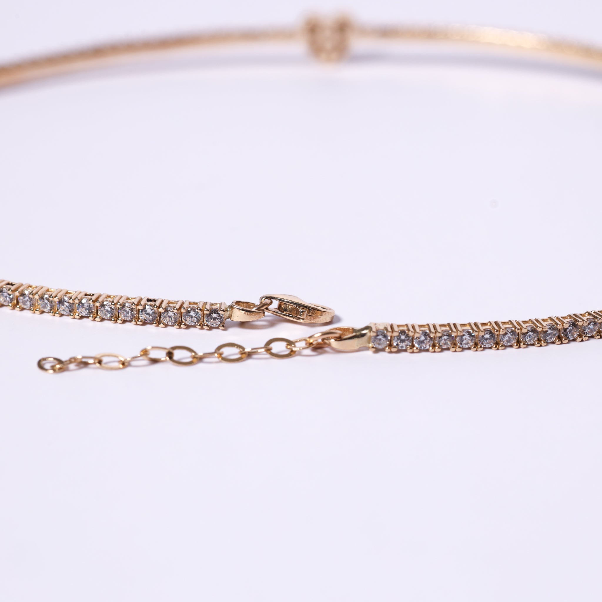 Tennis Heart Necklace