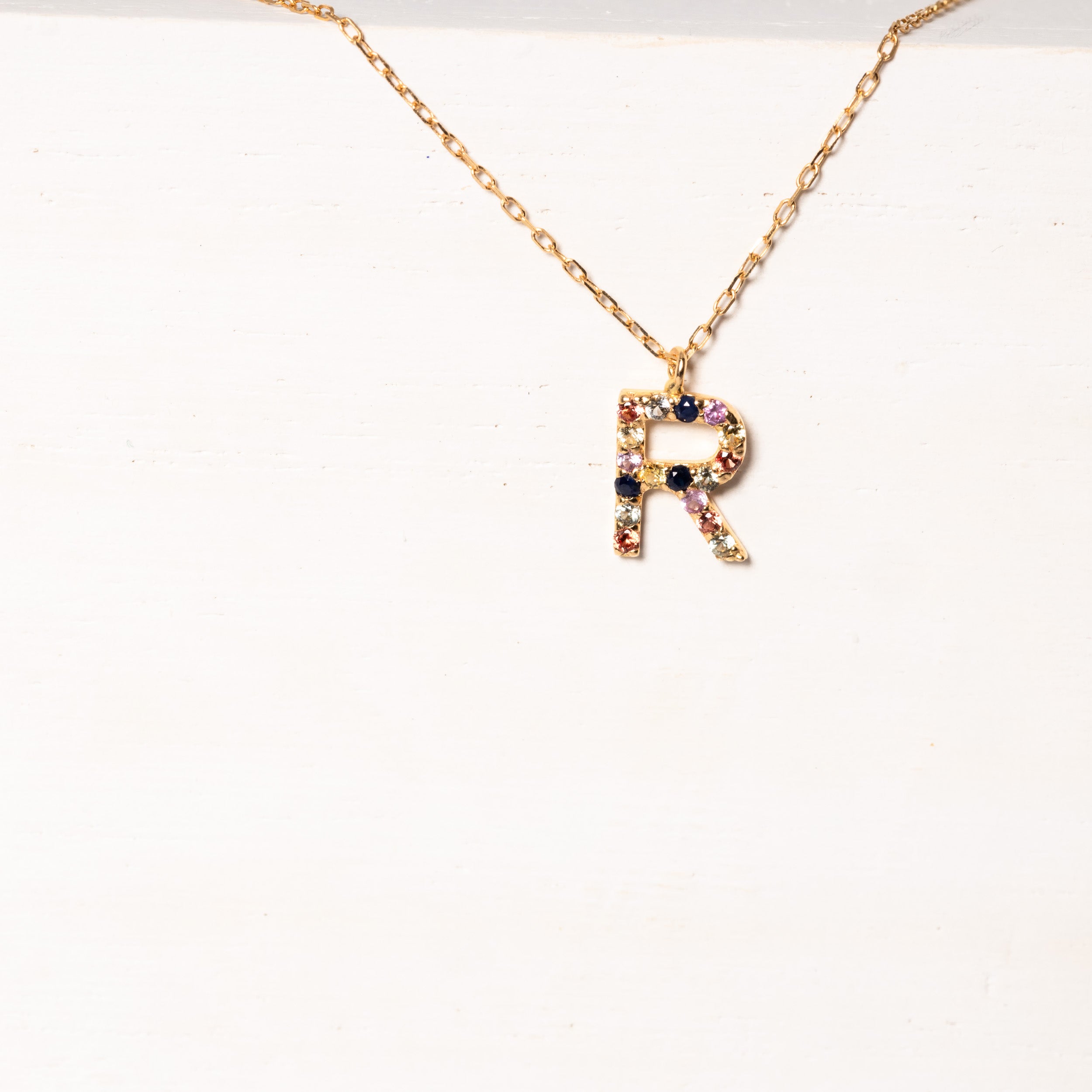 Dainty Letter R Chain
