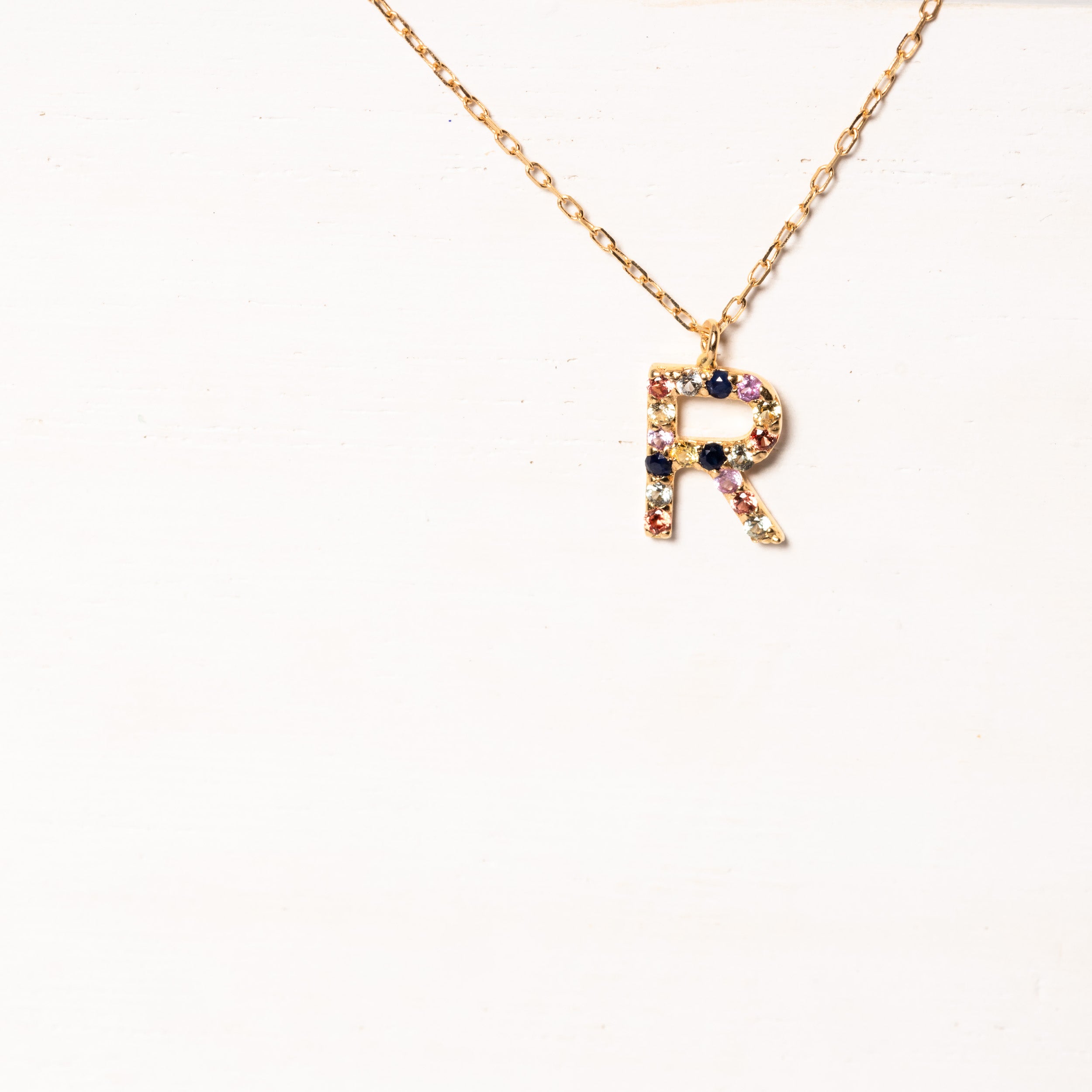 Dainty Letter R Chain