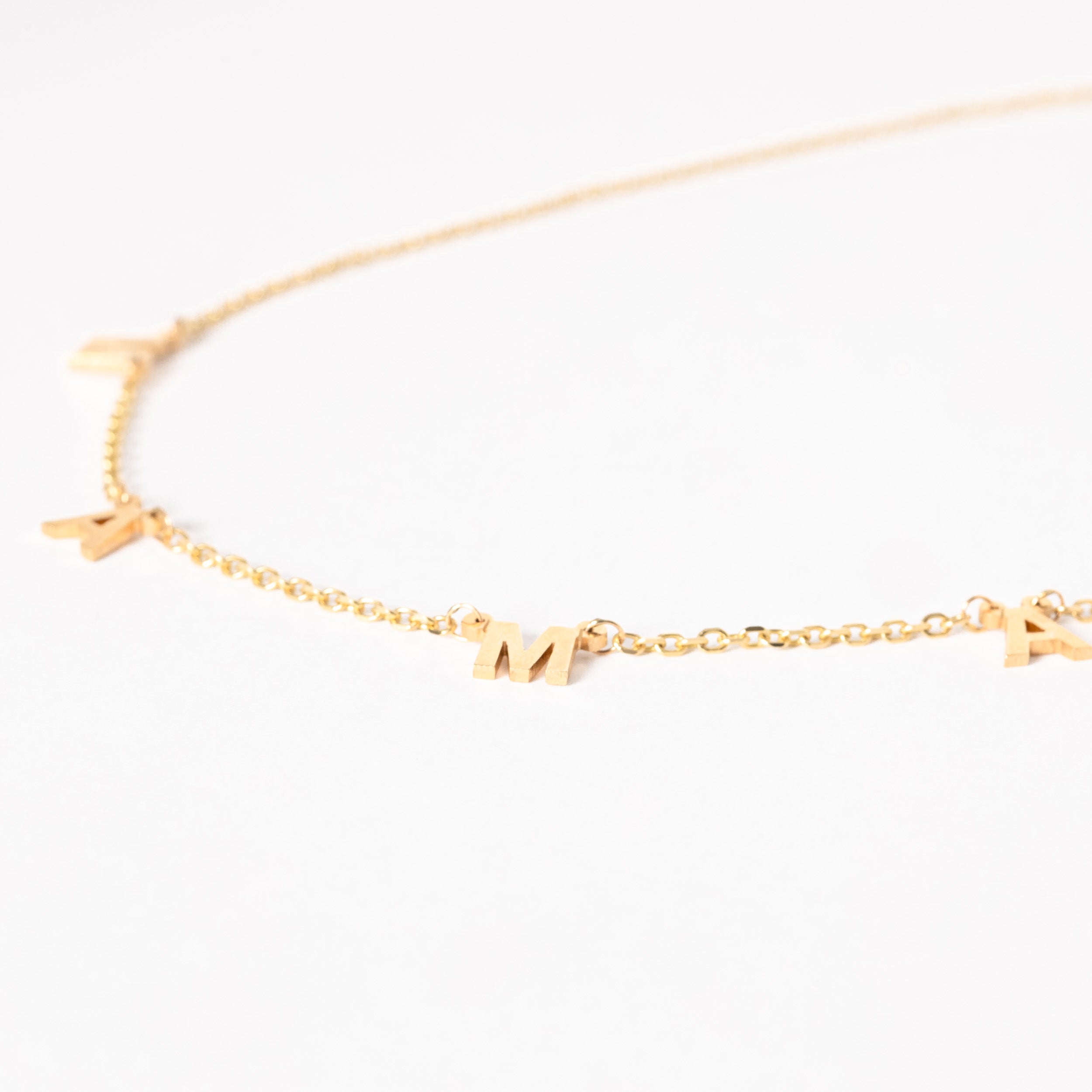 Mama Letter Necklace