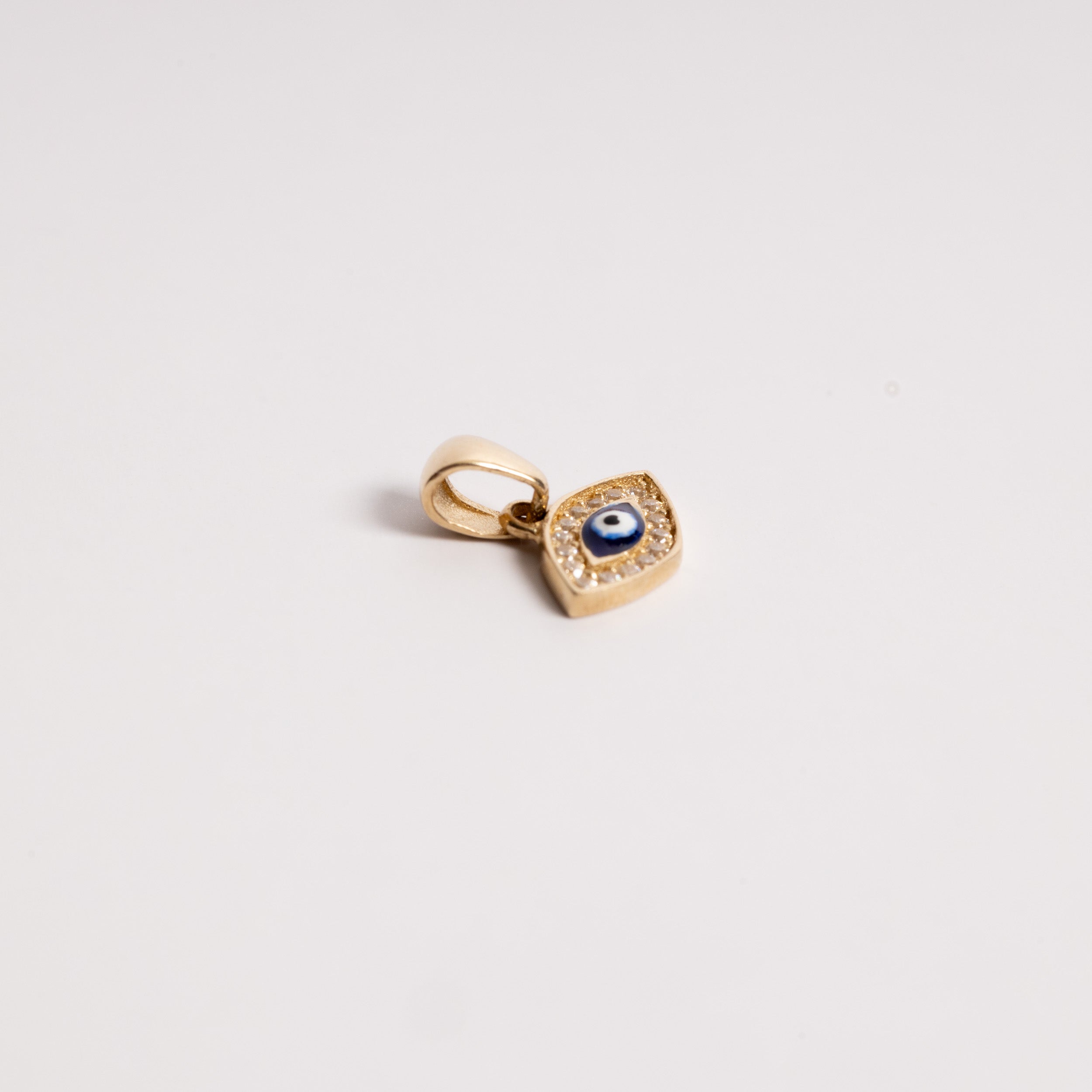 Diamond Evil Eye Charm